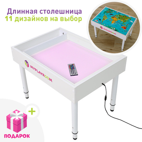 Например, на первом уровне можно расположить стол для рисования или игровой стол, где ребенок сможет заниматься своими увлечениями.