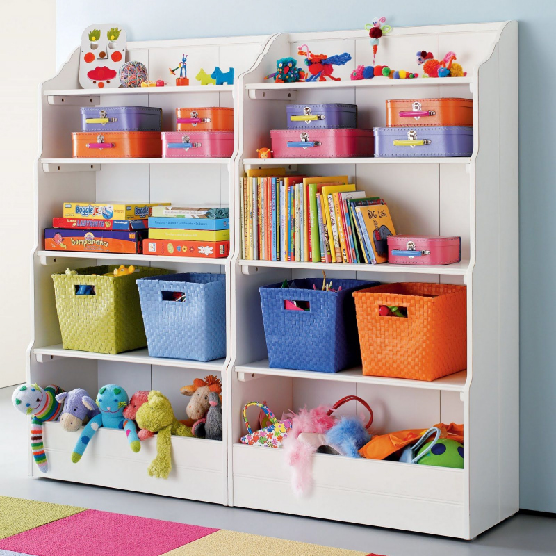 С помощью этих идей вы сможете эффективно организовать хранение игрушек и максимально увеличить свободное пространство в детской комнате.