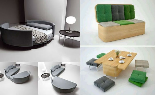 Использование многофункциональной мебели позволяет сэкономить пространство в помещении, так как она выполняет несколько функций одновременно.