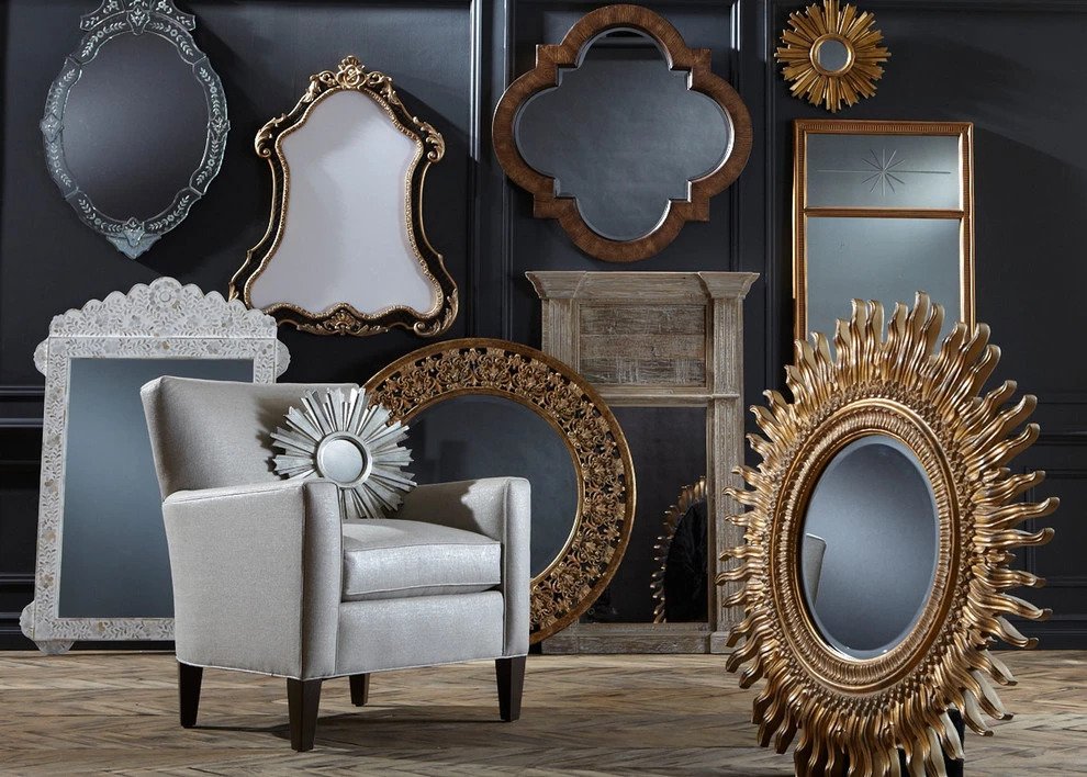Заключение: Зеркала - это универсальный элемент декора, который помогает сделать интерьер более элегантным и привлекательным.