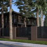 Заборы в стиле Hi-Tech: Симбиоз Минимализма, Технологий и Эстетики